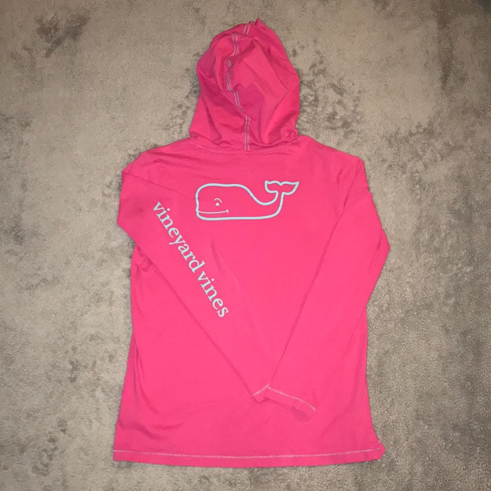 Girls Vineyard Vines long sleeve shirt hoodie
